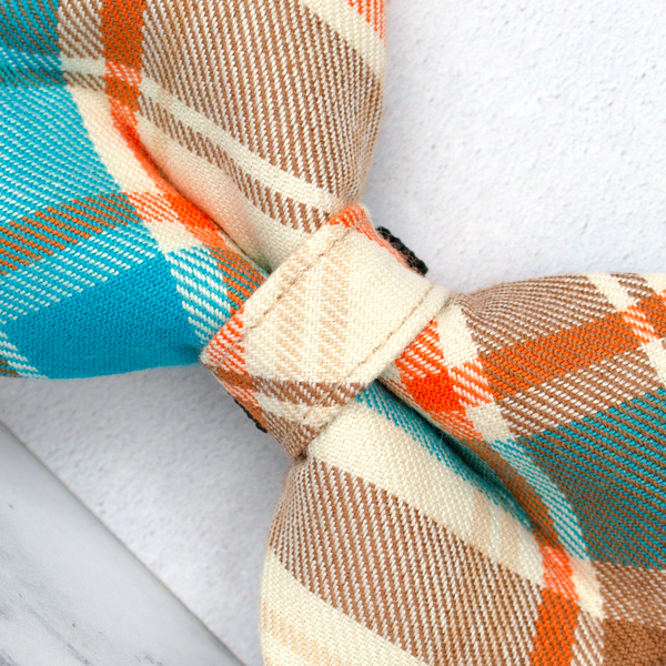 Dog Bow Ties, Tartan with a Twist - Country Check