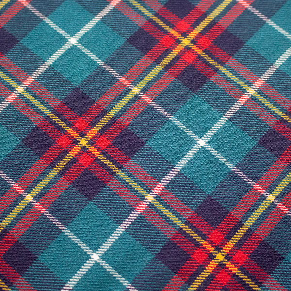 Dog Bow Ties, Tartan with a Twist - Turquoise and Red