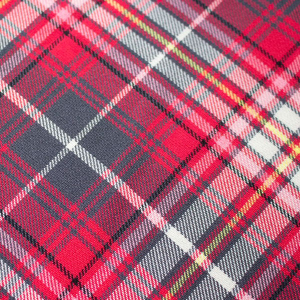 Dog Bow Ties, Tartan with a Twist - Red and Grey